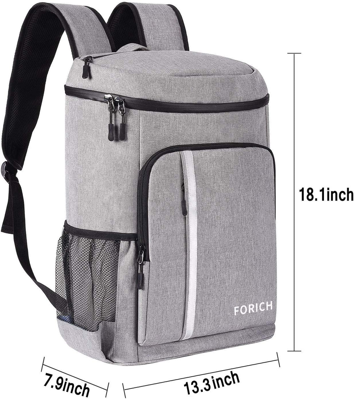 Stay cool with Backpack Cooler Leakproof Insulated Waterproof Backpack Cooler Bag, Lightweight Soft Beach Cooler Backpack for Men Women to Work Lunch Picnics Camping Hiking, 30 Cans