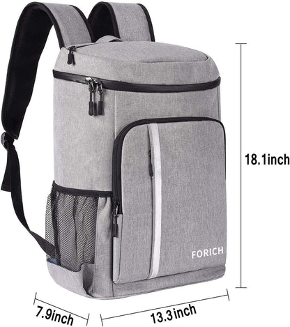 Stay cool with Backpack Cooler Leakproof Insulated Waterproof Backpack Cooler Bag, Lightweight Soft Beach Cooler Backpack for Men Women to Work Lunch Picnics Camping Hiking, 30 Cans