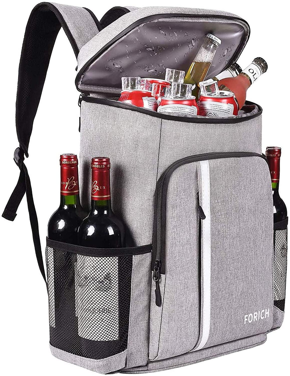 Stay cool with Backpack Cooler Leakproof Insulated Waterproof Backpack Cooler Bag, Lightweight Soft Beach Cooler Backpack for Men Women to Work Lunch Picnics Camping Hiking, 30 Cans