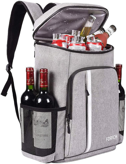 Stay cool with Backpack Cooler Leakproof Insulated Waterproof Backpack Cooler Bag, Lightweight Soft Beach Cooler Backpack for Men Women to Work Lunch Picnics Camping Hiking, 30 Cans